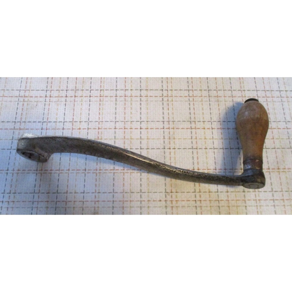 handle w/ triangle hole end   -  UNIVERSAL FOOD/MEAT GRINDER  #2 - part